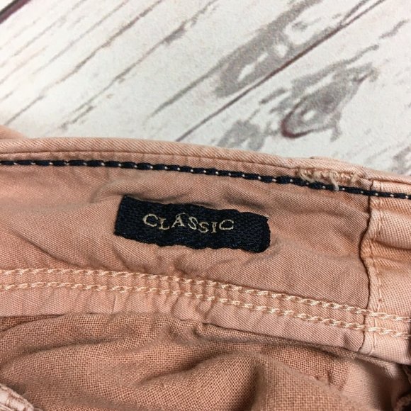 American Eagle Mens Shorts 29 AE Pale Pink Dusty Faded Next Level Flex Stretch - Picture 5 of 12